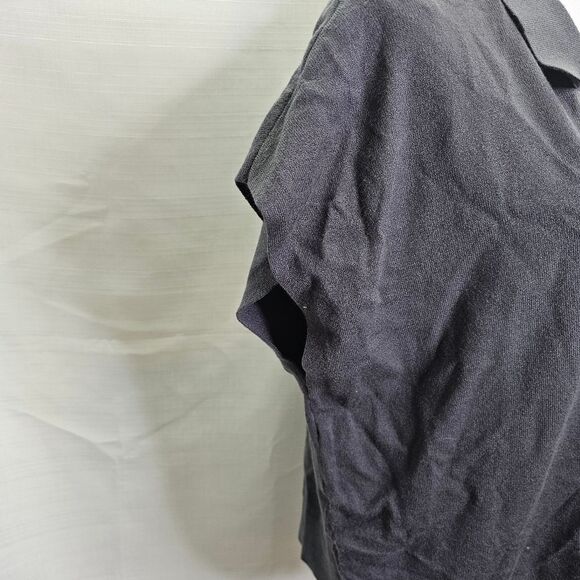 DKNY Gray Sleeveless Collared Sweater Size XXL - Picture 12 of 15